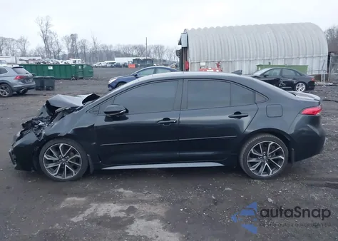 2021 Toyota Corolla Se from USA, damaged, VIN JTDP4MCE2MJ070097